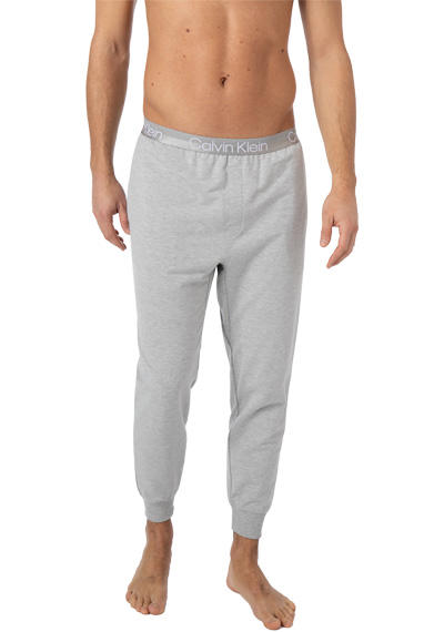 Calvin Klein Underwear, Pyjamahose, Baumwolle, grau