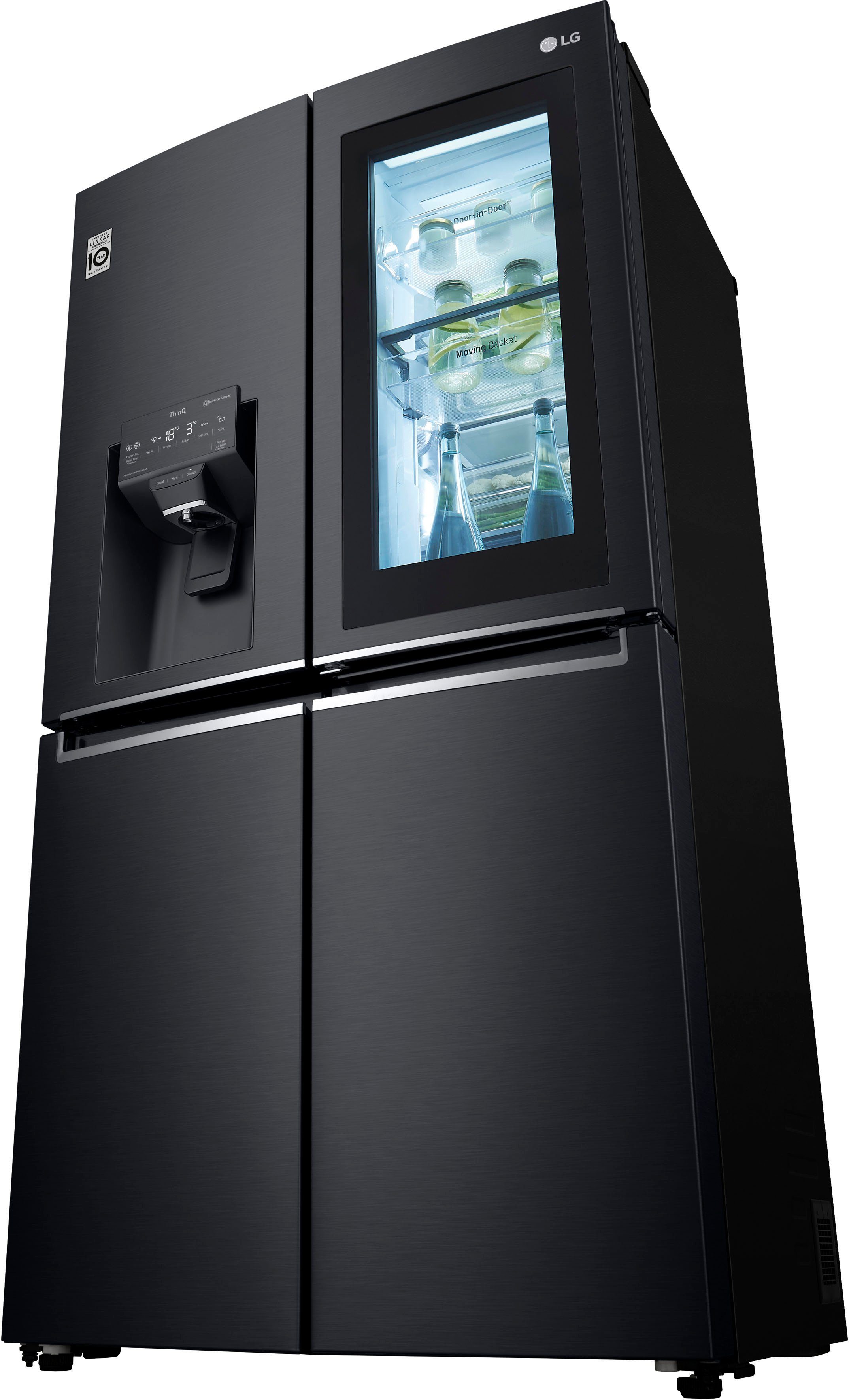 LG Multi Door GMX945MC9F, 179,3 cm hoch, 91,2 cm breit