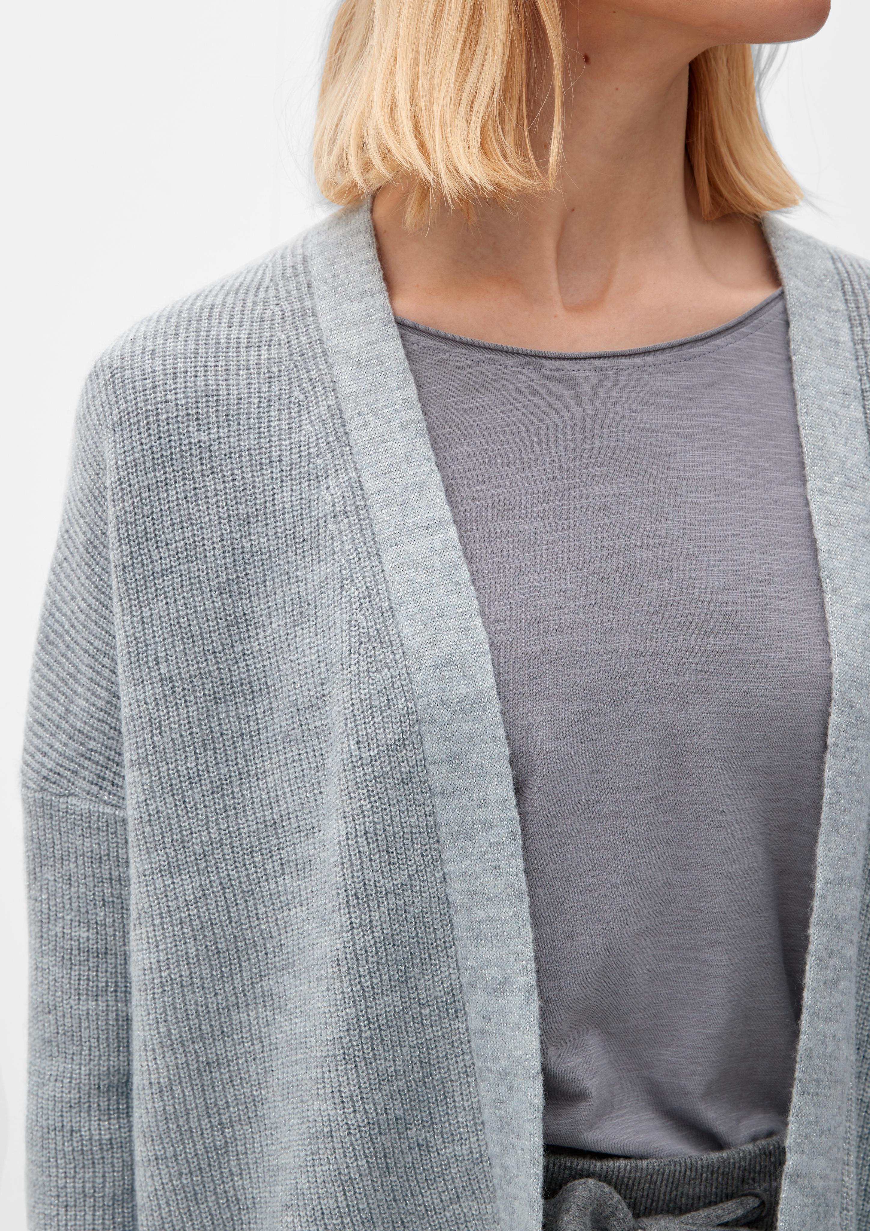 Cardigan mit Glitzergarn  2123789-94W7
