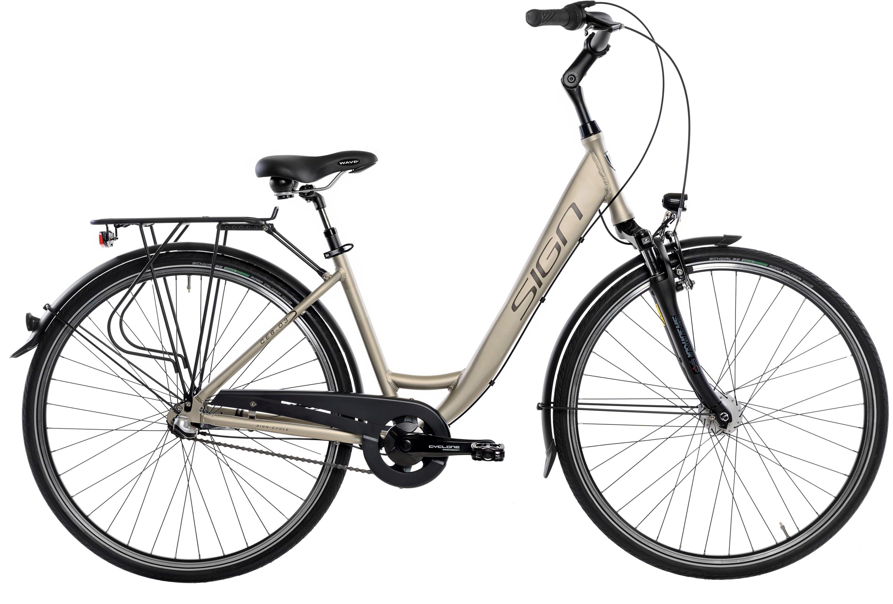 SIGN Cityrad, 3 Gang Shimano NEXUS SG-3C41 Schaltwerk