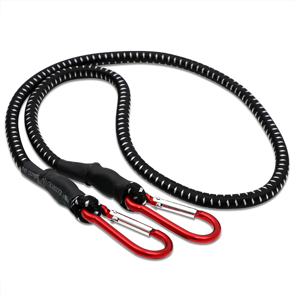 Casaria Deuba® Spanngummi Expander 100 x 1cm  schwarz / weiß / rot