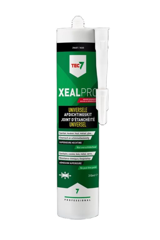 TEC7 XealPro fekete tömítőanyag patron 310ml