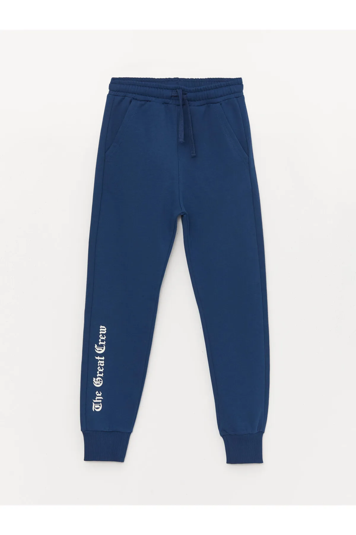 LC Waikiki  Bedrucktes Langarm-Sweatshirt und Jogginghose für Jungen mit Rundhalsausschnitt