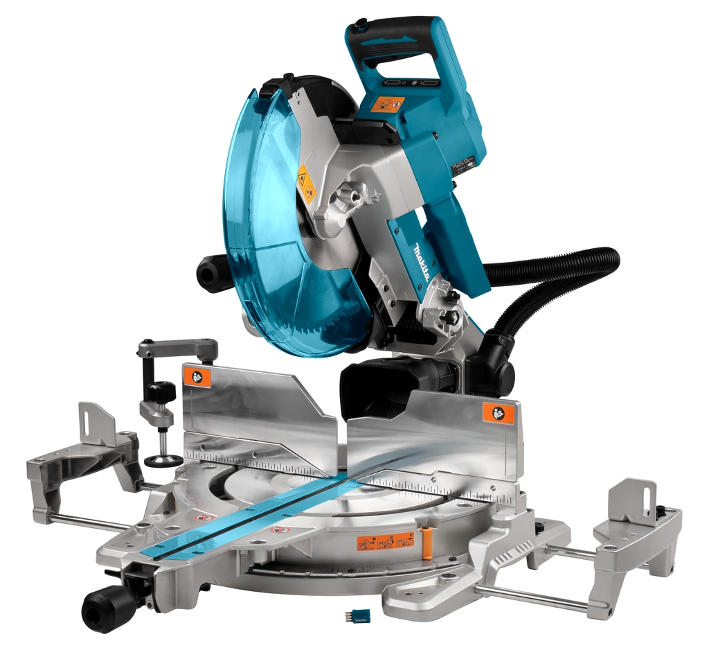 Fierăstrău circular cu mitră fără fir Makita DLS211ZU 2 x 18V 305mm fără baterii și încărcător