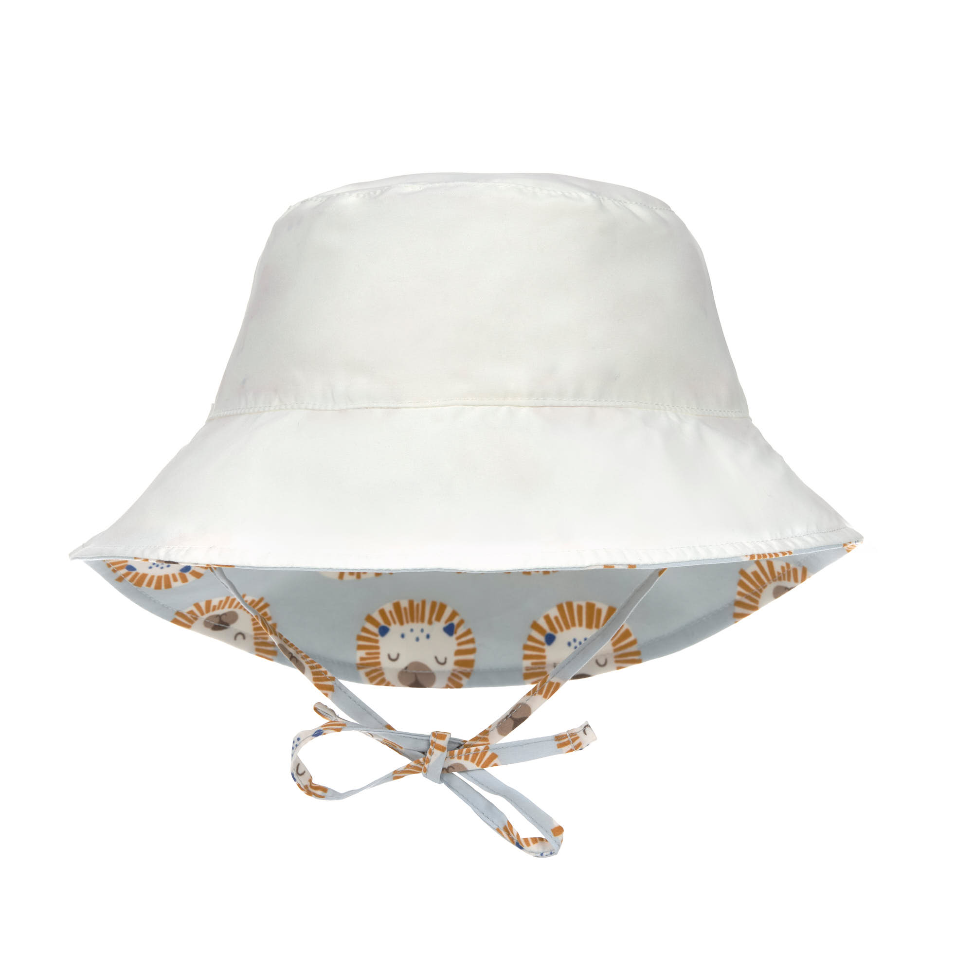Sonnenhut Kinder (UV Schutz) - Löwe, Hellblau