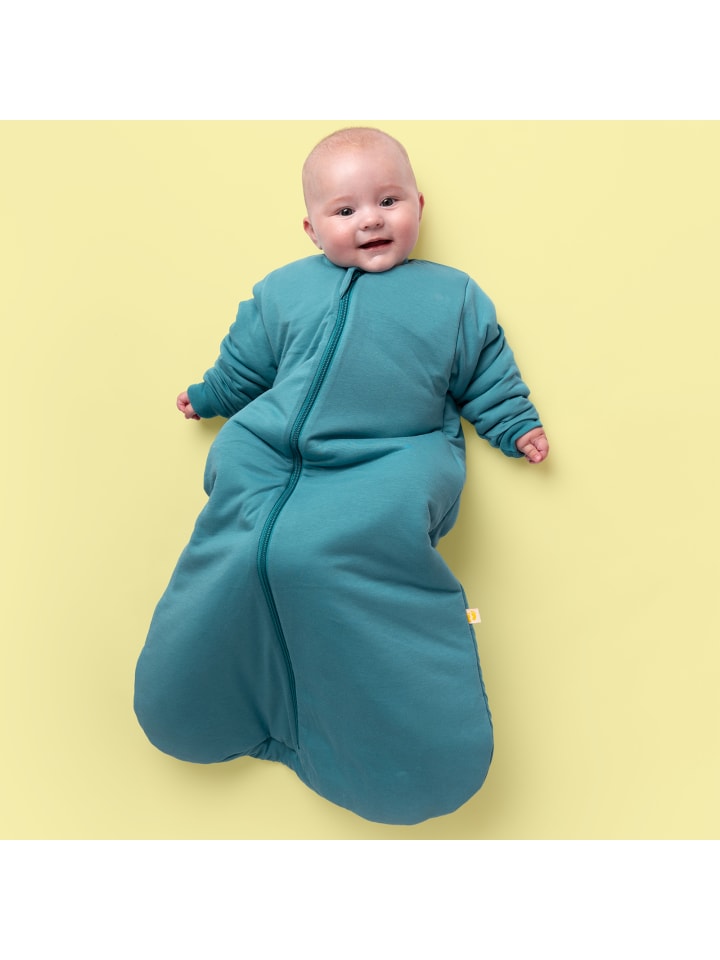 Schlummersack Babyschlafsack, 3.5 TOG in Petrol günstig kaufen 70 cm