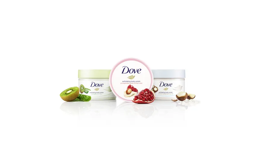 Dove Creme-Dusch-Peeling Granatapfel & Sheabutter 225 ml