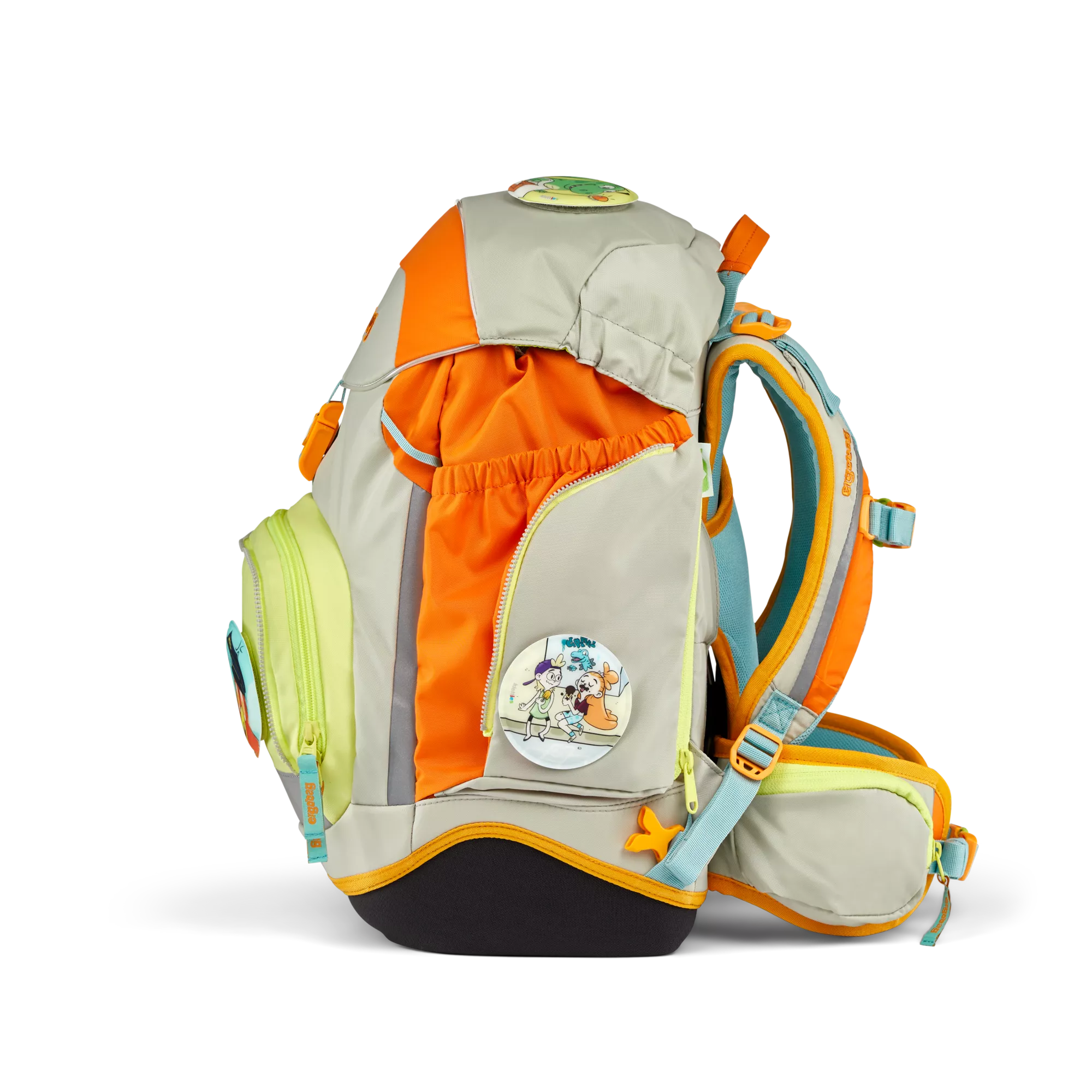 Ergobag Schulrucksack-set Stadtbärwohner