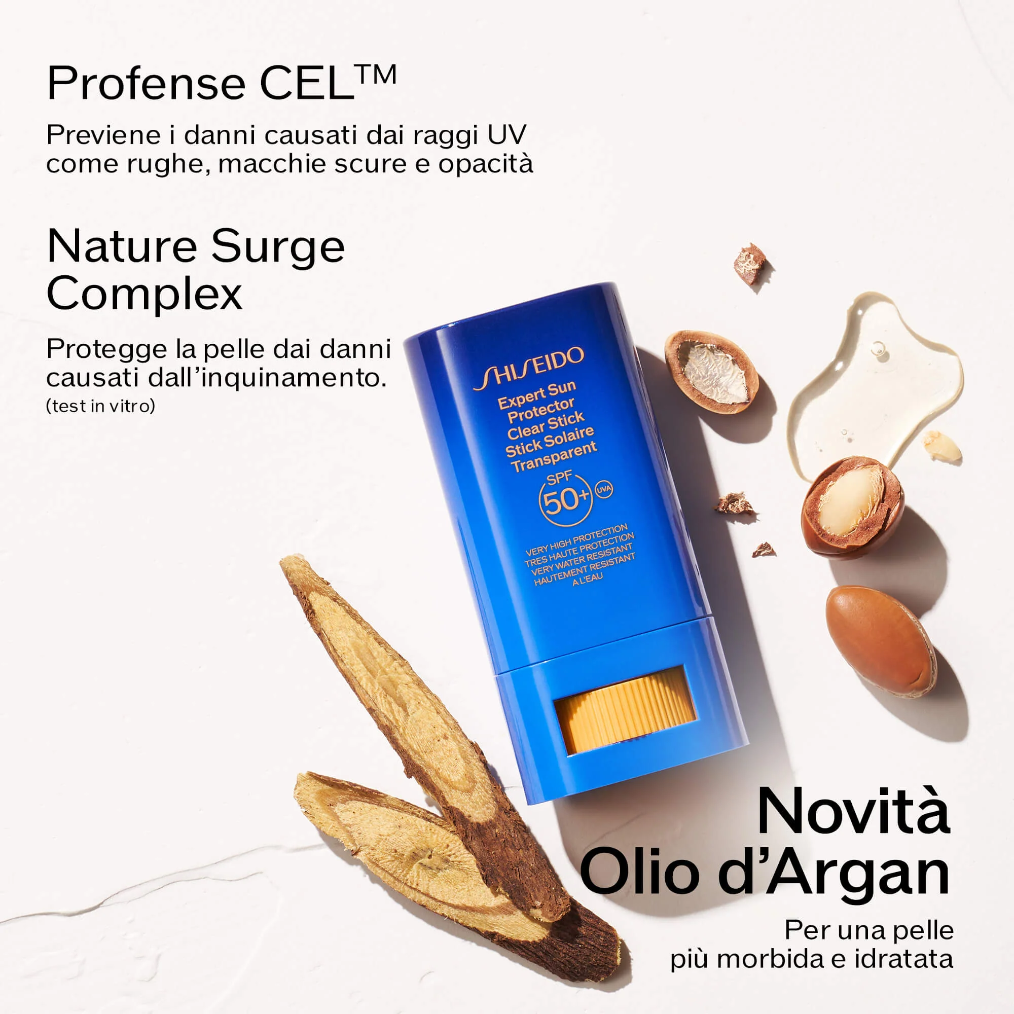 Solari Expert Sun Protector Clear Stick SPF50+ - Stik z visoko zaščito pred soncem.