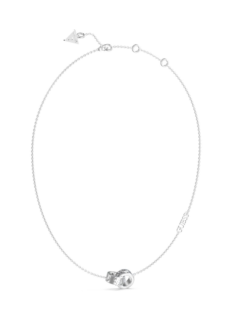 GUESS Necklace with zirconia JUBN03281JWRHT-U