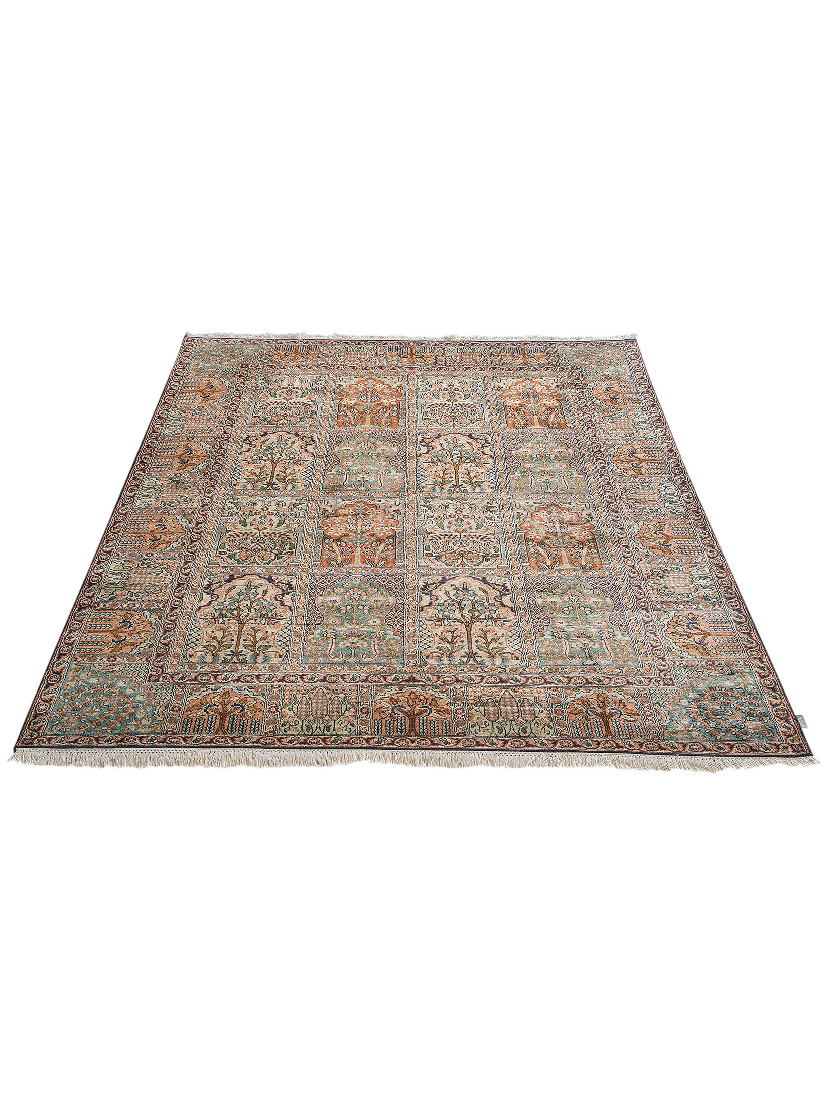Kaschmir Seide 18/18 ca. 155 x 223 cm, Unikat / Einzelstück