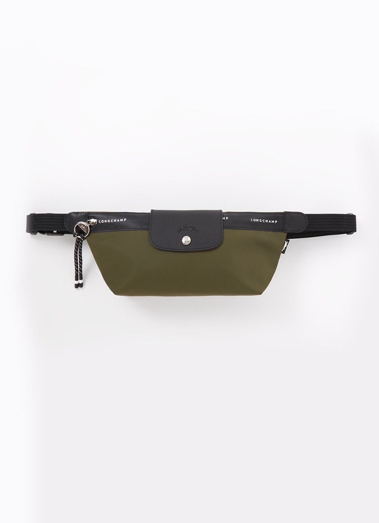 Geantă de mână Longchamp Le Pliage Energy M cu detalii din piele