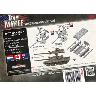 NATO Leopard 1 Tank Platoon