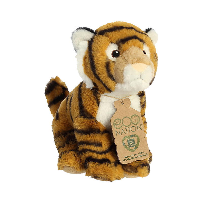 FunToys Kosedyr 20 cm, tiger, eco