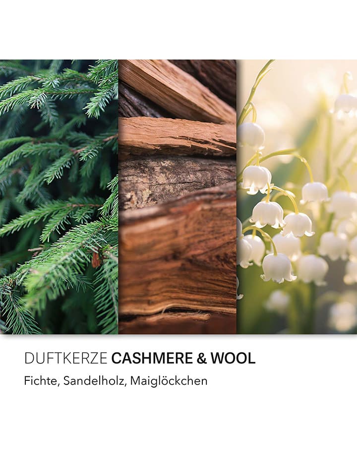 Candle Brothers Duftkerze ''Cashmere & Wool'' in Weiß - 510 g günstig kaufen onesize