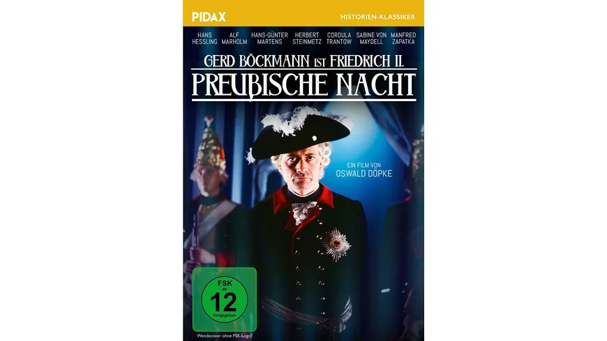 Preußische Nacht / Hochkarätig besetzter Historienfilm über Friedrich den Großen (Pidax Historien-Klassiker)