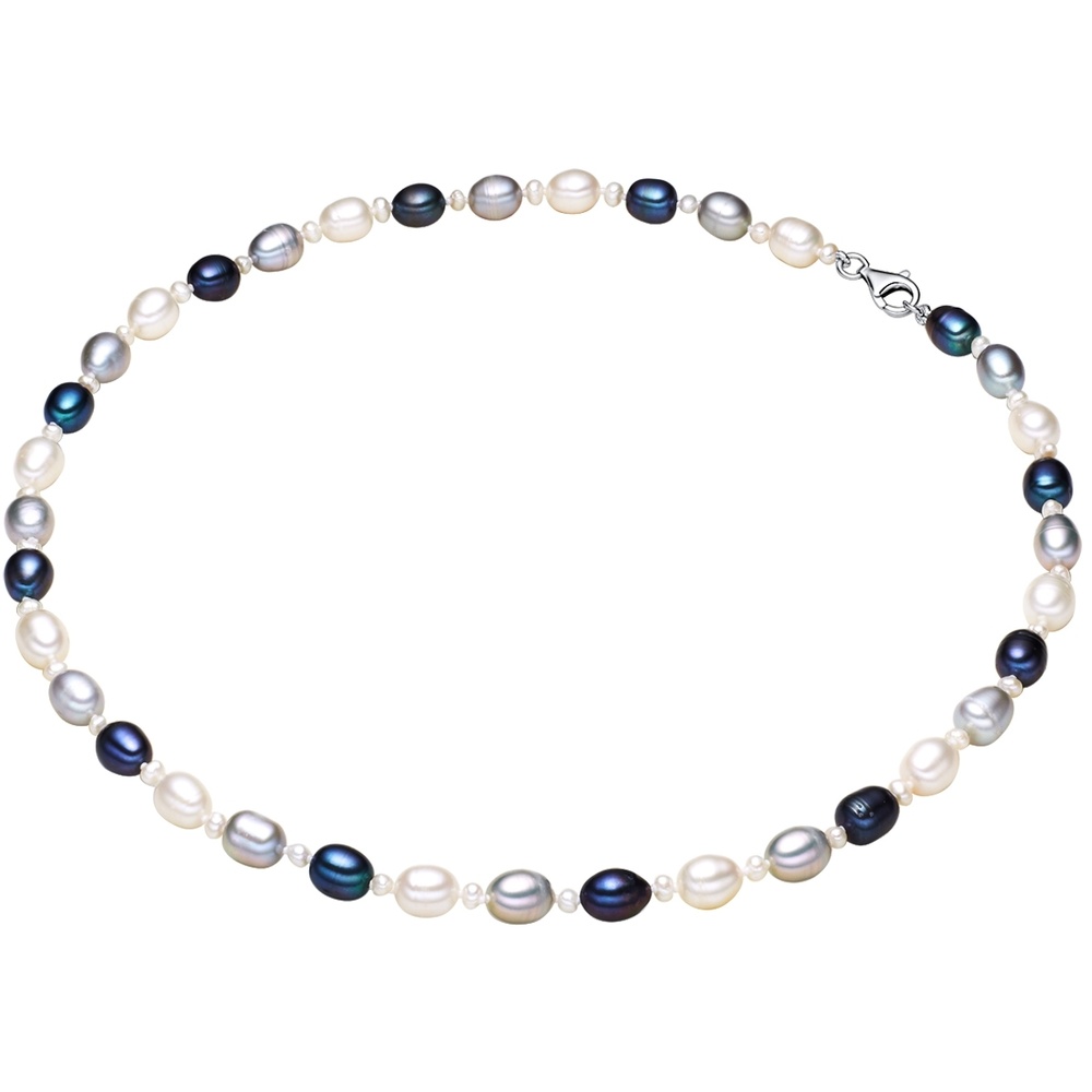 Valero Pearls Collier de perles Perle de culture d'eau douce Perle de culture d'eau douce en Mu collier