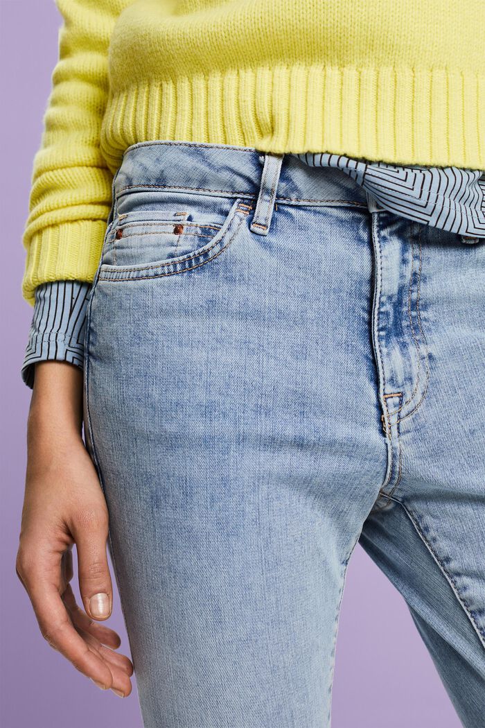 Skinny Jeans mit mittlerer Bundhöhe