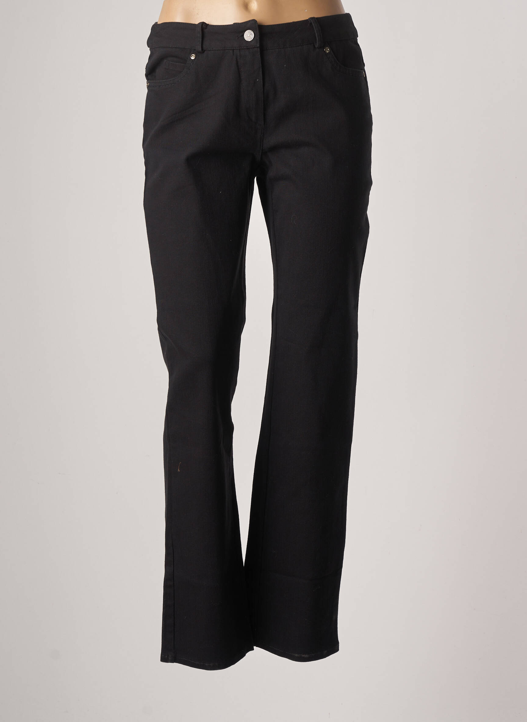 Jac Jac Jeans Coupe Slim Femme couleur noir