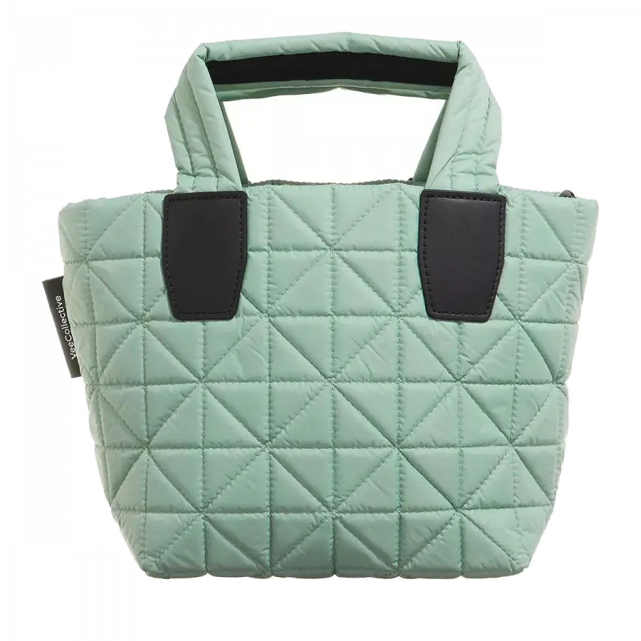 VeeCollective - Veecollective Handle Bags Nylon Light Green - grün