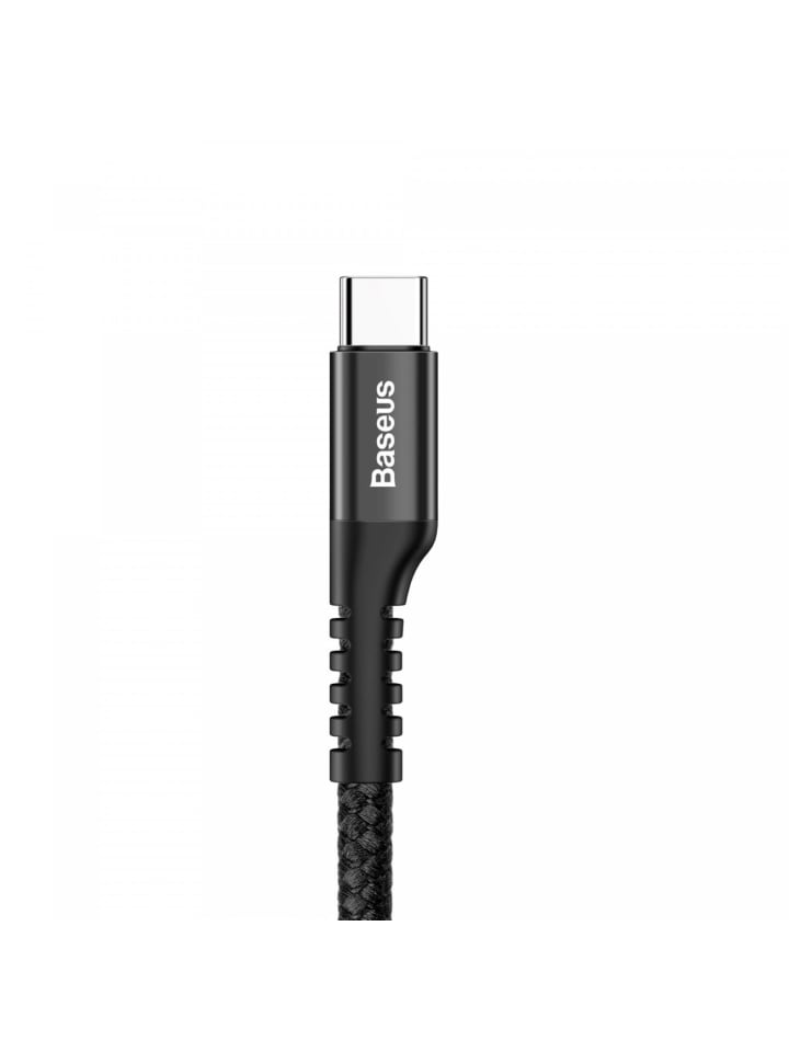 Baseus Baseus Fish Eye Ladekabel Datenkabel USB-A zu USB-C in Schwarz günstig kaufen onesize