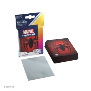 Gamegenic - Marvel Champions Art Sleeves - Spider - Man (50 + 1)