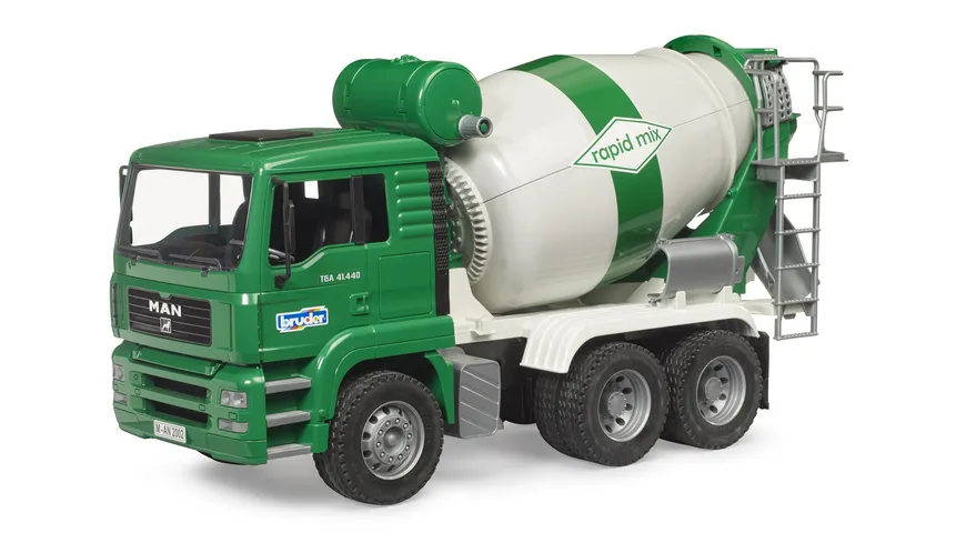 BRUDER - MAN TGA Betonmisch-LKW rapid mix 02739