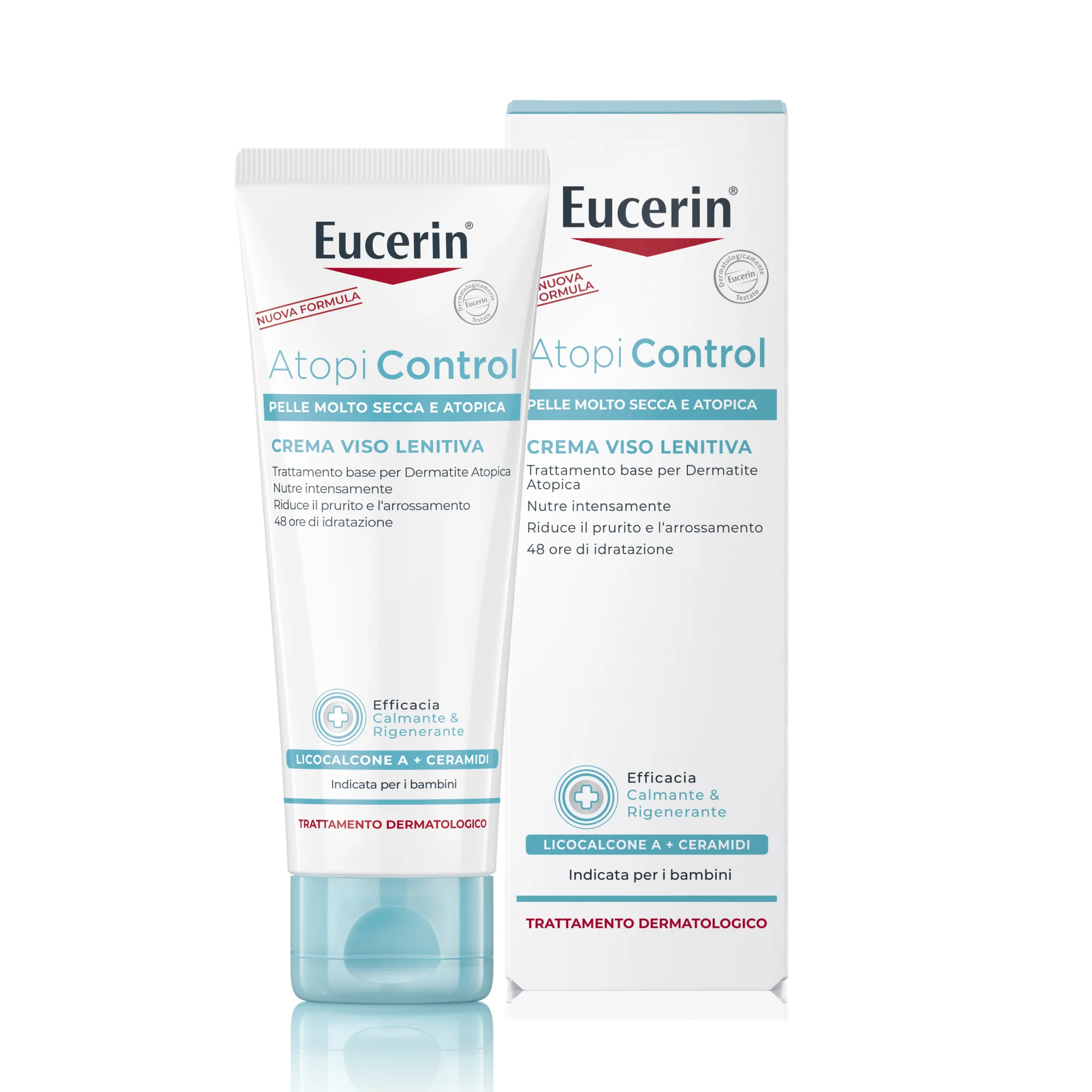 AtopiaControl Creme Facial AtopiaControl - Tratamento facial calmante de 24 horas