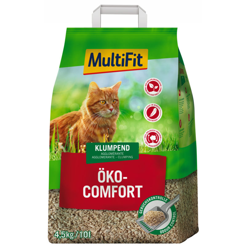 MultiFit Katzenstreu MultiFit Öko-Comfort 4,5 kg