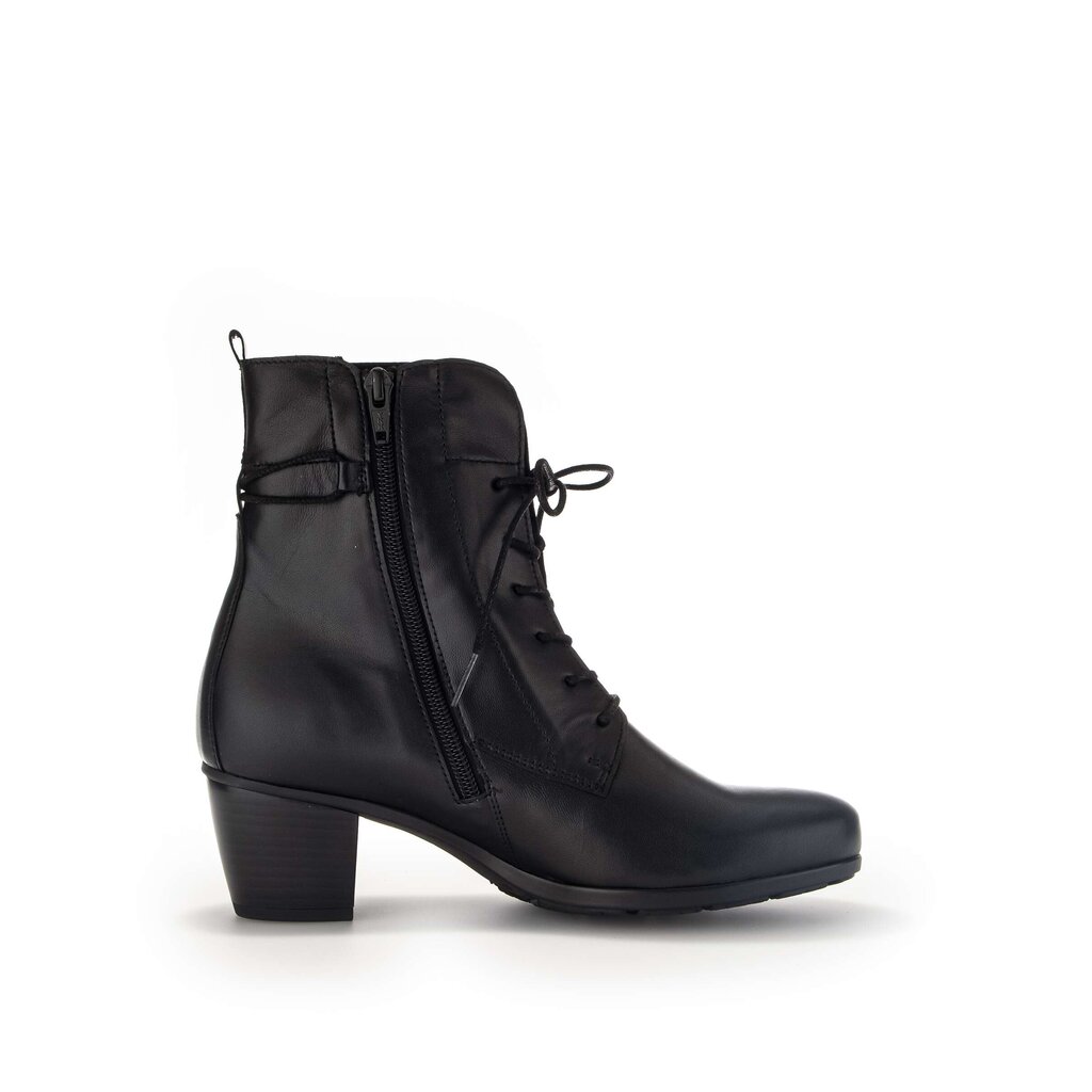 Gabor fashion Schnürstiefelette schwarz