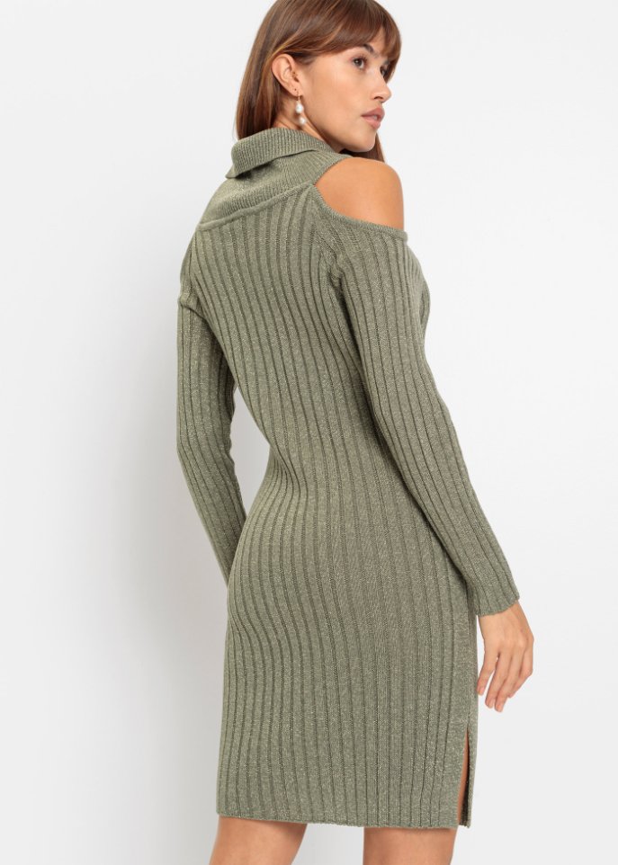 Strickkleid mit Glitzereffekt
