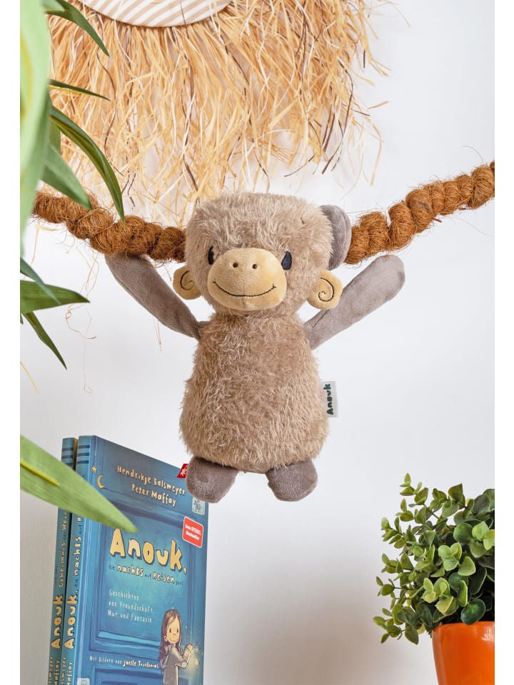 Sigikid Plüschtier Spielfigur Affi Figur aus dem Buch 