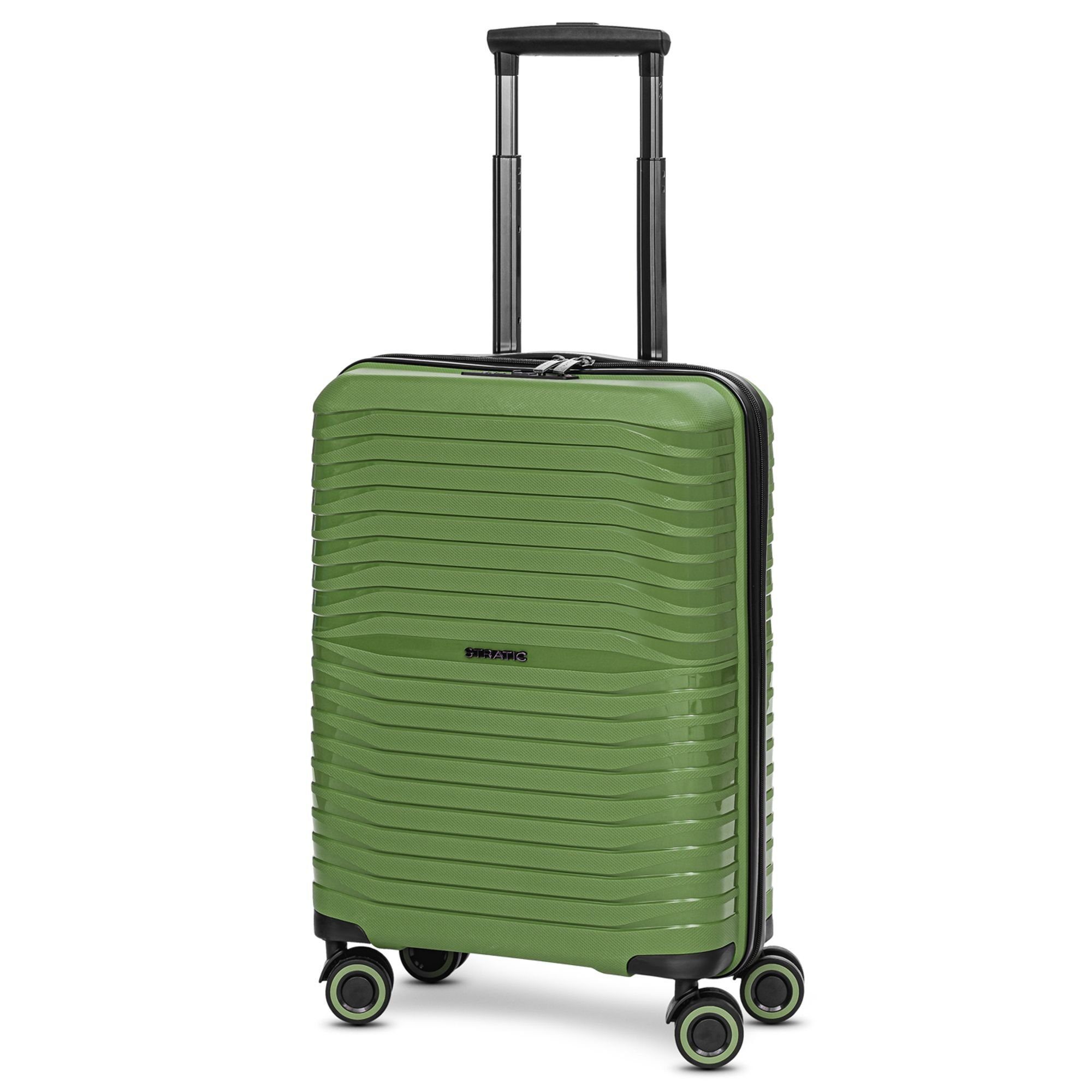Stratic Handgepäck-Trolley Shine, 4 Rollen, Polypropylen
