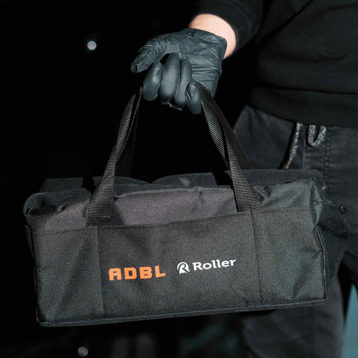ADBL Roller D12075-01 Exzenter Poliermaschine 12mm Hub mit Tasche