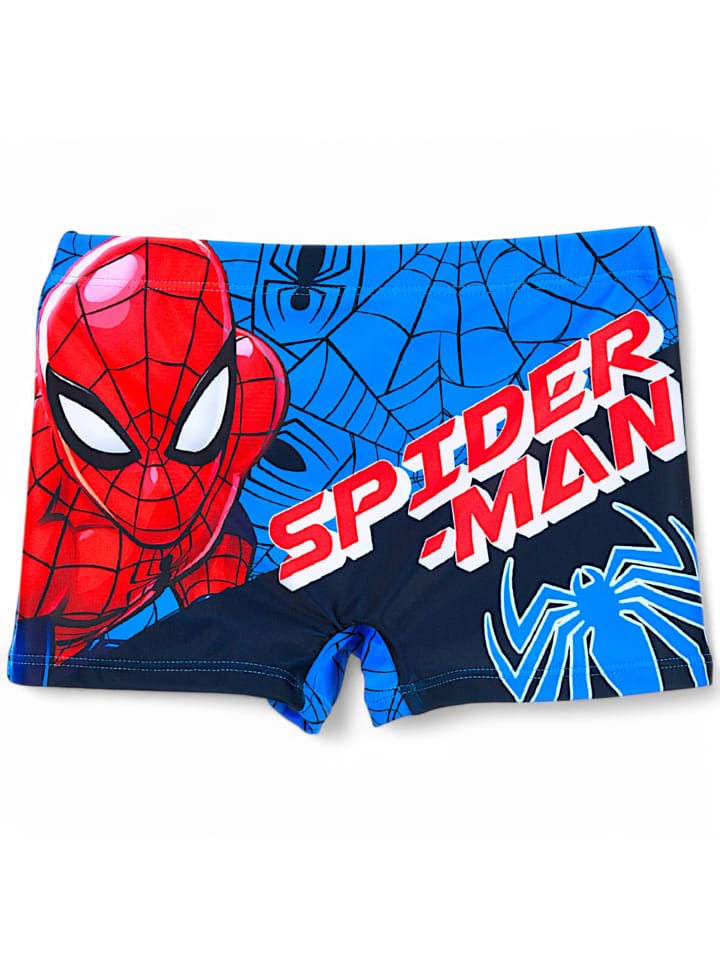 Spiderman Badehose Spider-Man in Blau günstig kaufen