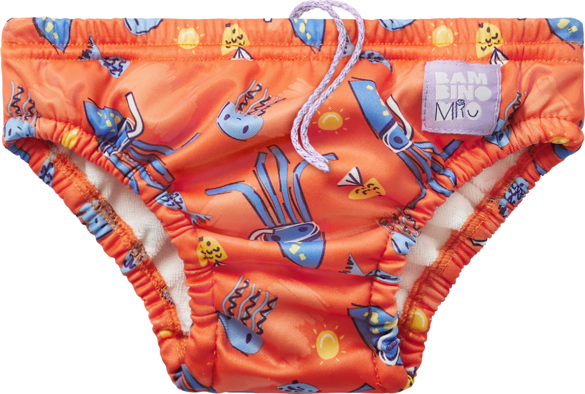 Schwimmwindel wiederverwendbar, Motiv Kraken, Gr. L (1-2 Jahre), 1 St