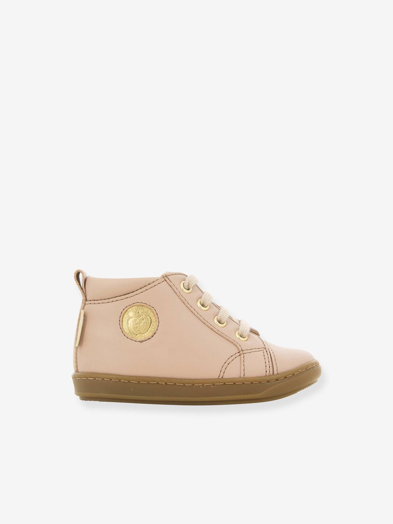 Shoo-Pom Baby Boots BOUBA ZIP LACE SHOO POM - rosa