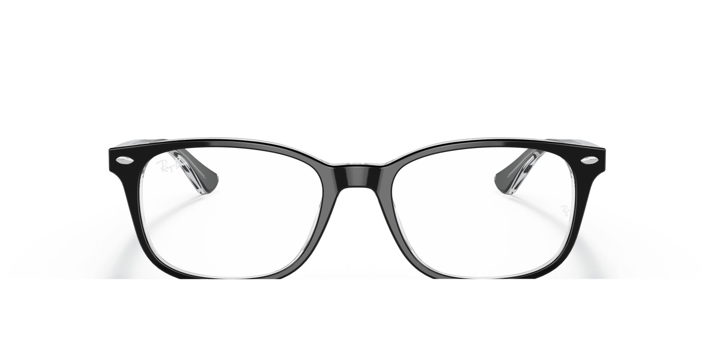 RB5375 OPTICS - Negru lucios pe transparent