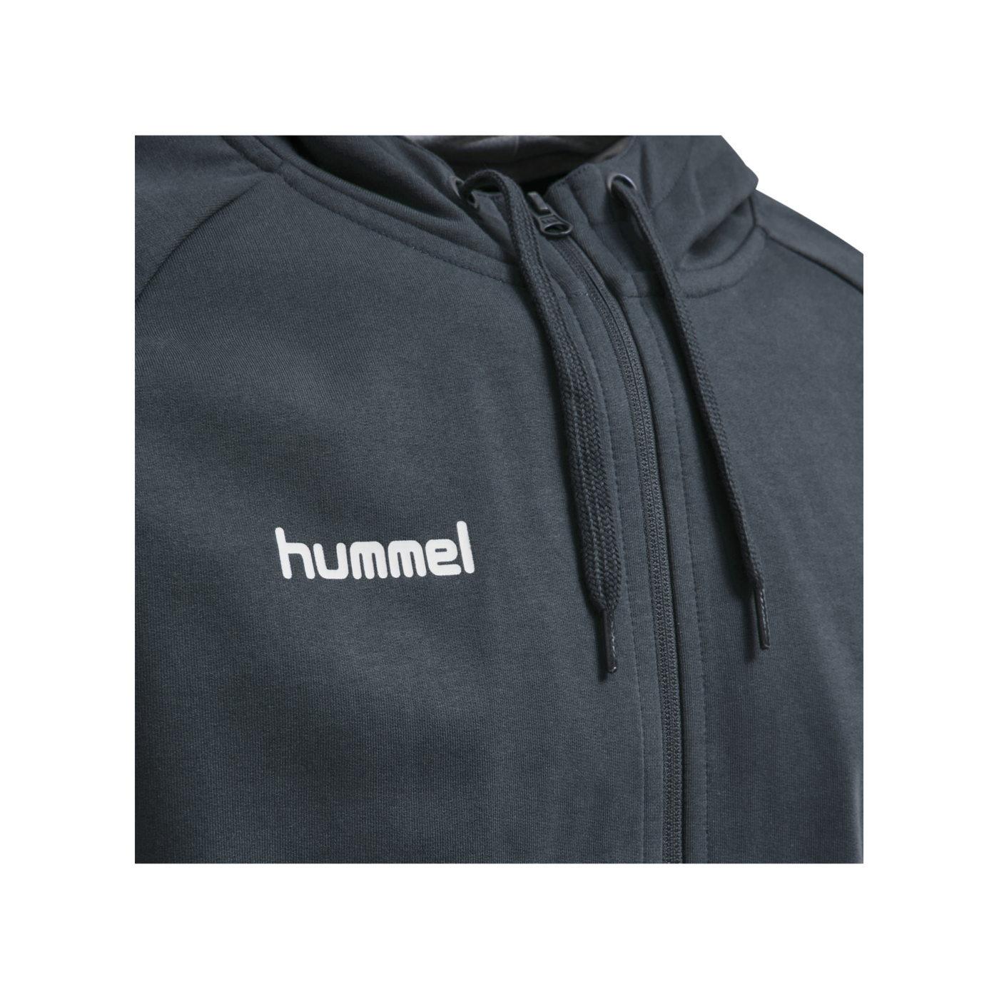 Hummel Cotton Kapuzenjacke Grau F8571