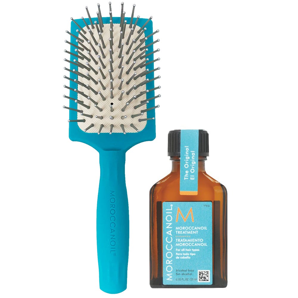 Moroccanoil Mini Paddle Brush Bundle Set