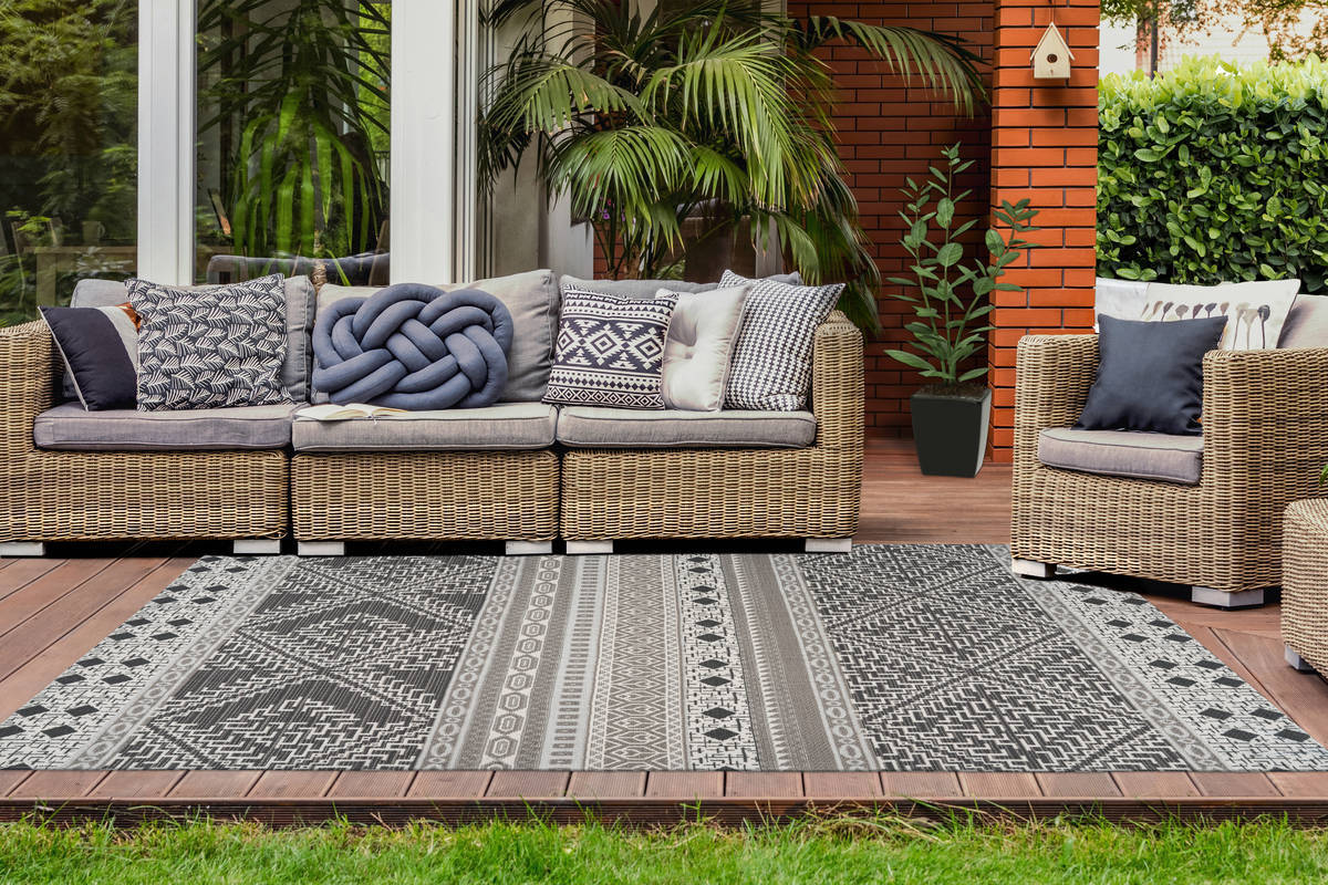 Arte Espina Teppich Taupe / Creme 120cm x 170cm