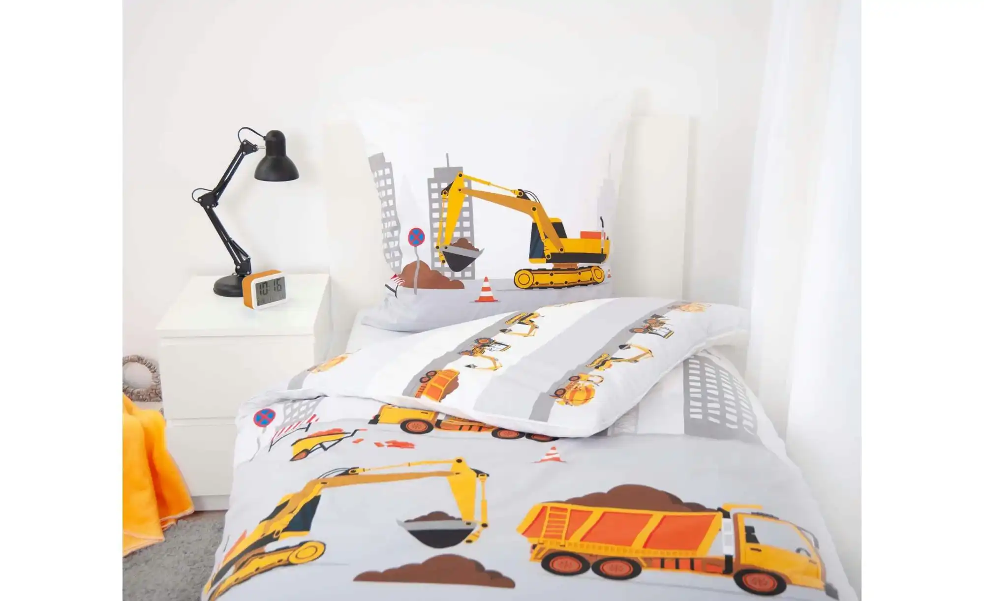 Bettwäsche-Set Baustelle