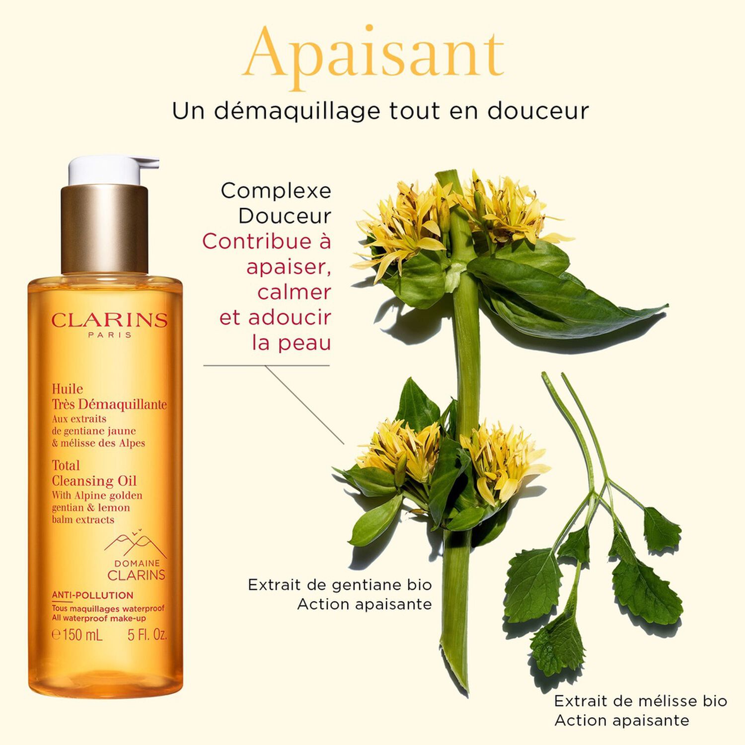 Clarins Total Cleansing Oil Huile Très Démaquillante
