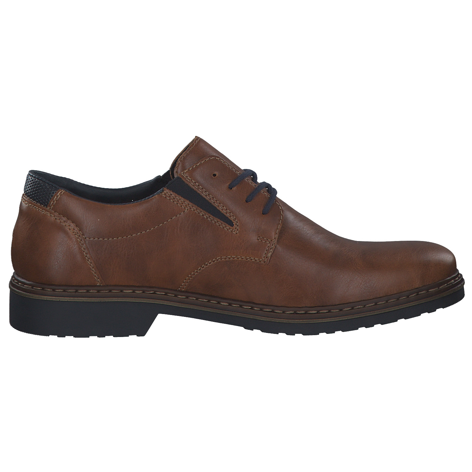 Rieker 16505, Business-Schnürschuhe, Herren, peanut/pazifik