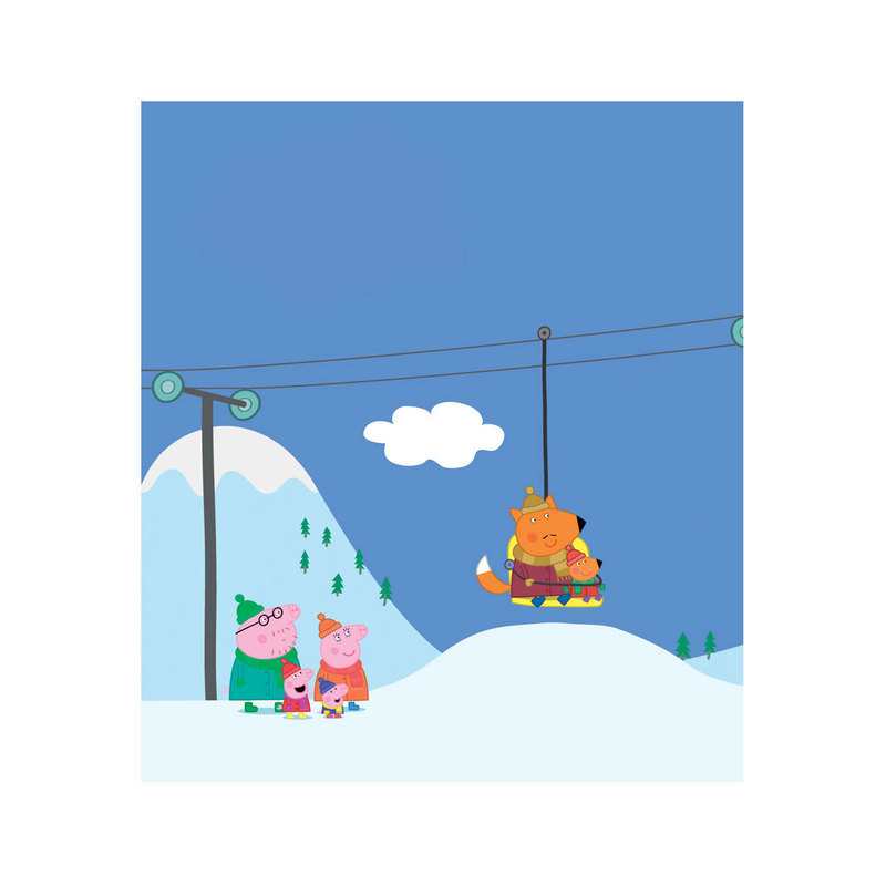Livre Peppa fait du ski - Hachette Jeunesse