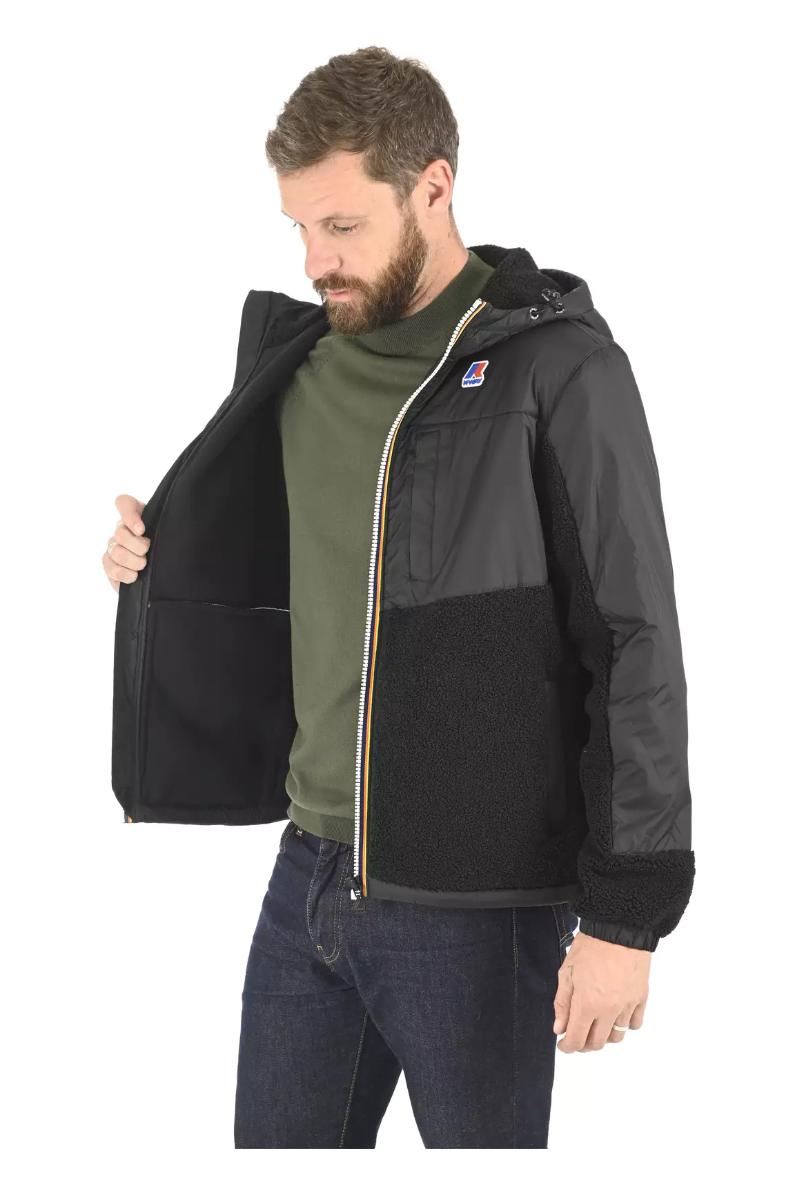 K Way Autres Pulls Et Sweat Shirts Unisexe couleur noir