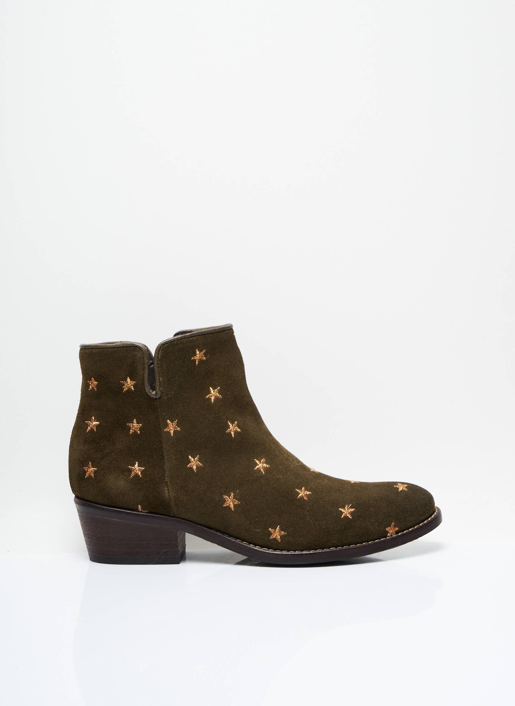 Meline Bottines Femme couleur vert