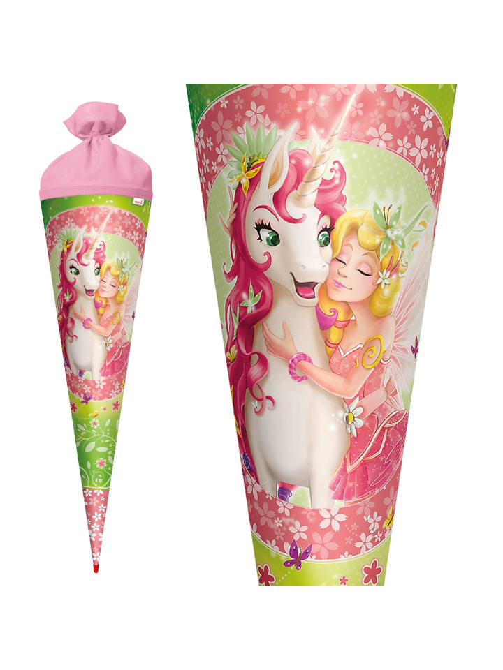 ROTH Schultüte groß Einhornglück 70 cm in Bunt günstig kaufen onesize