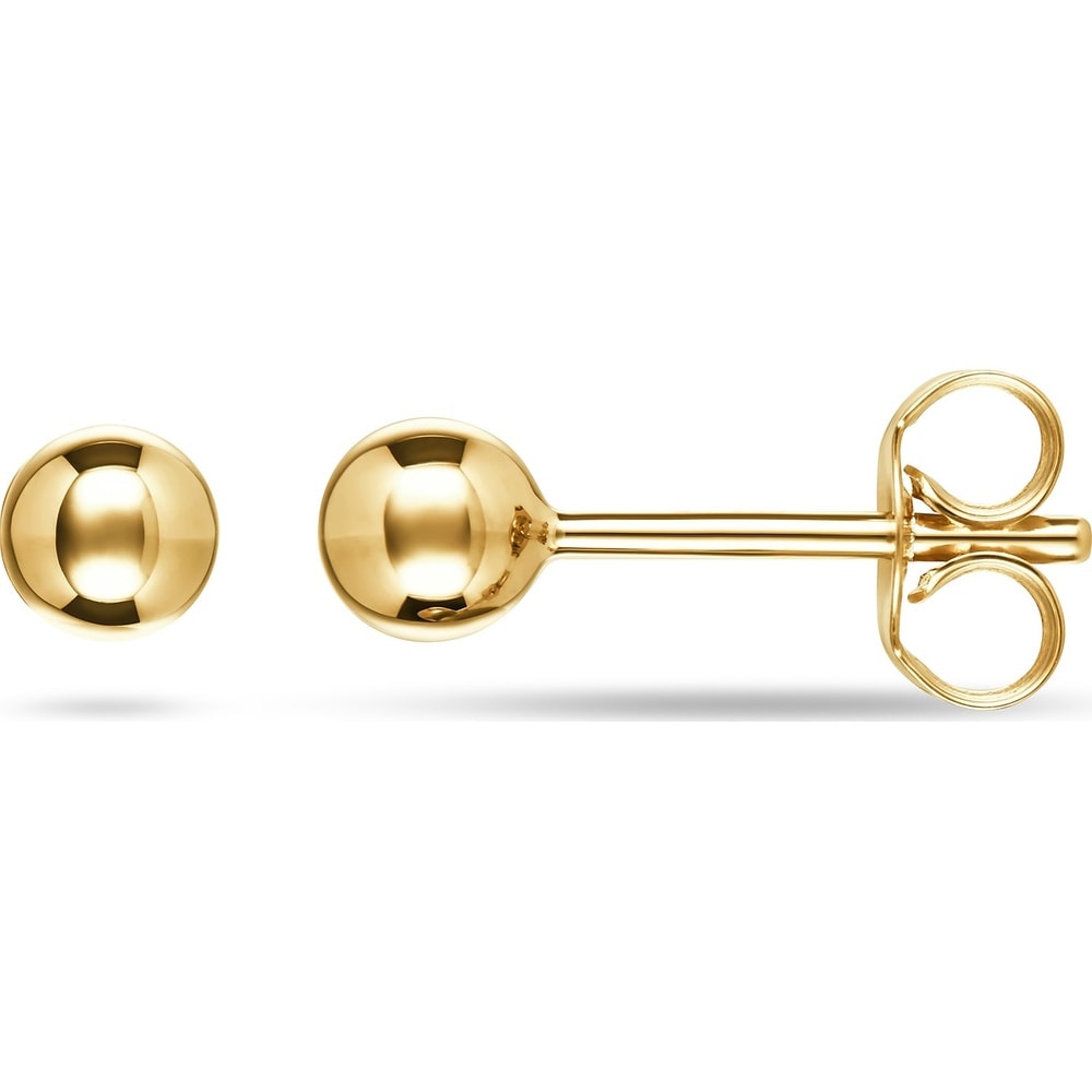 FAVS Boucles d'oreilles à fermoir à poussette 375 Or jaune Boucles d'oreilles