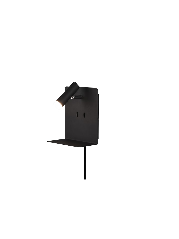 Trio Leuchten Wandleuchte ELEMENT in schwarz matt günstig kaufen onesize